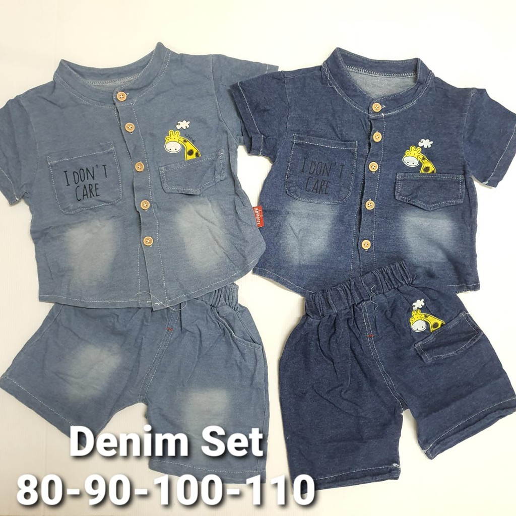 Denim Set/ Setelan Denim Anak Laki-laki