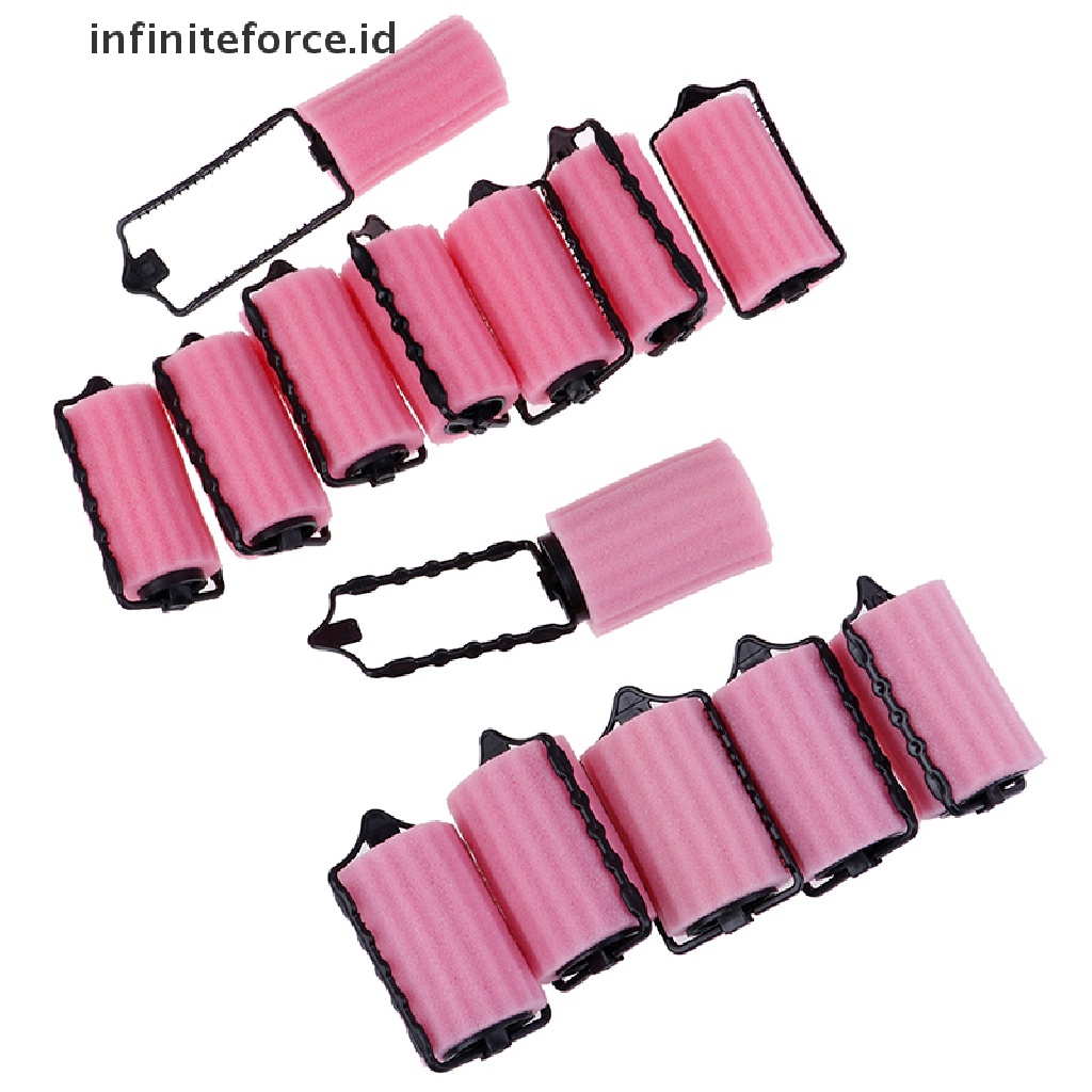 (infiniteforce.id) 6 / 8 Pcs Roller Pengeriting Rambut Diy Bahan Busa