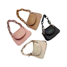 Slingbag mini Qanita polos rantai FB70