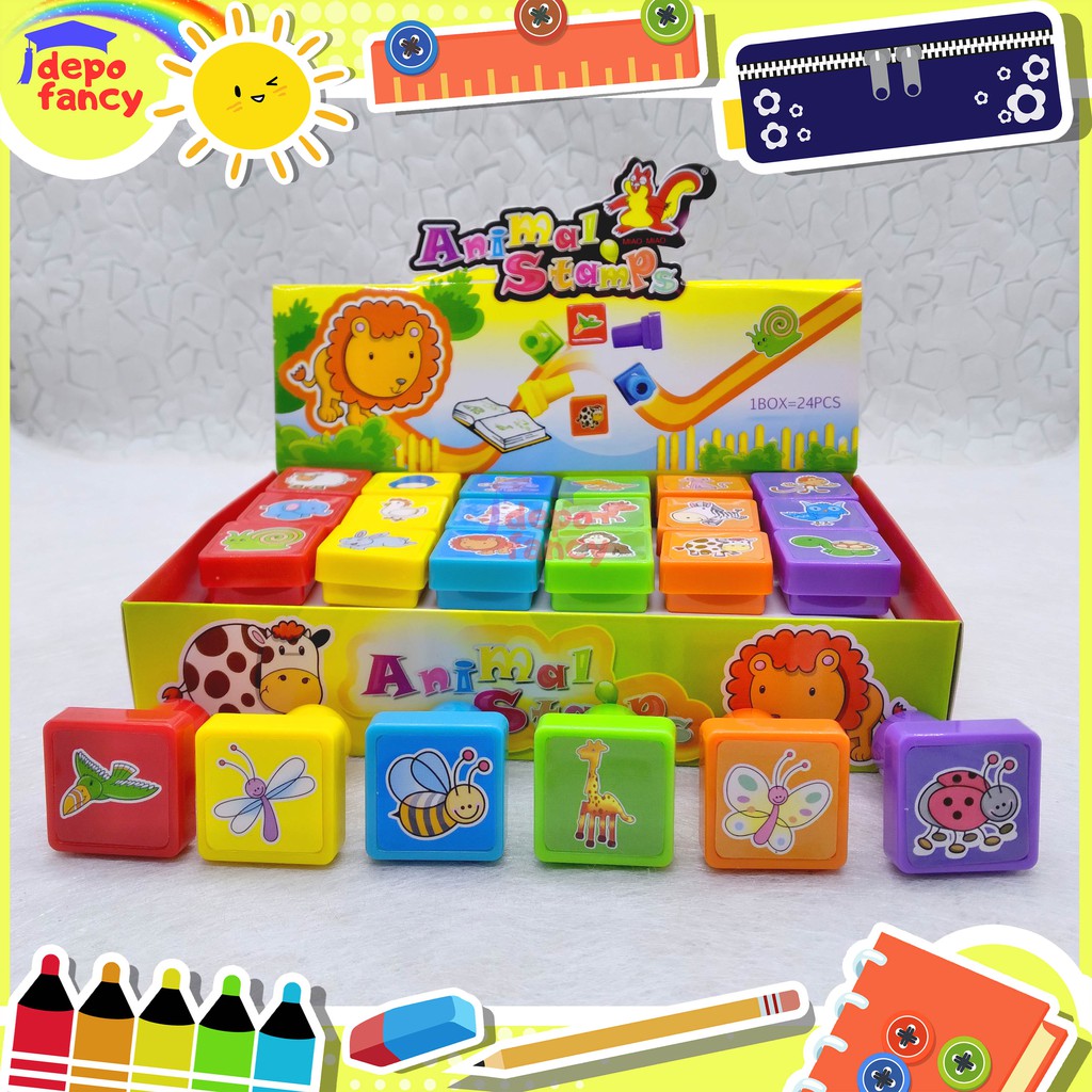 

Stempel Fancy Mix Gambar YH-023 Animals