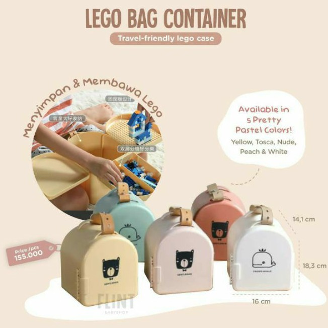 lego classic bag container anak balita kids tas travelling