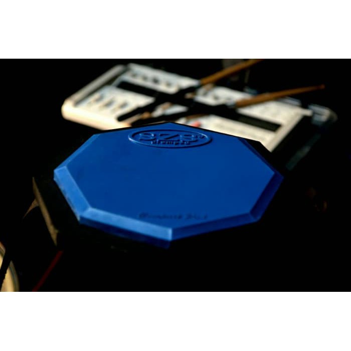 SZS Drum Pad Compact 6 inch Blue With Strap+ Bonus vcd
