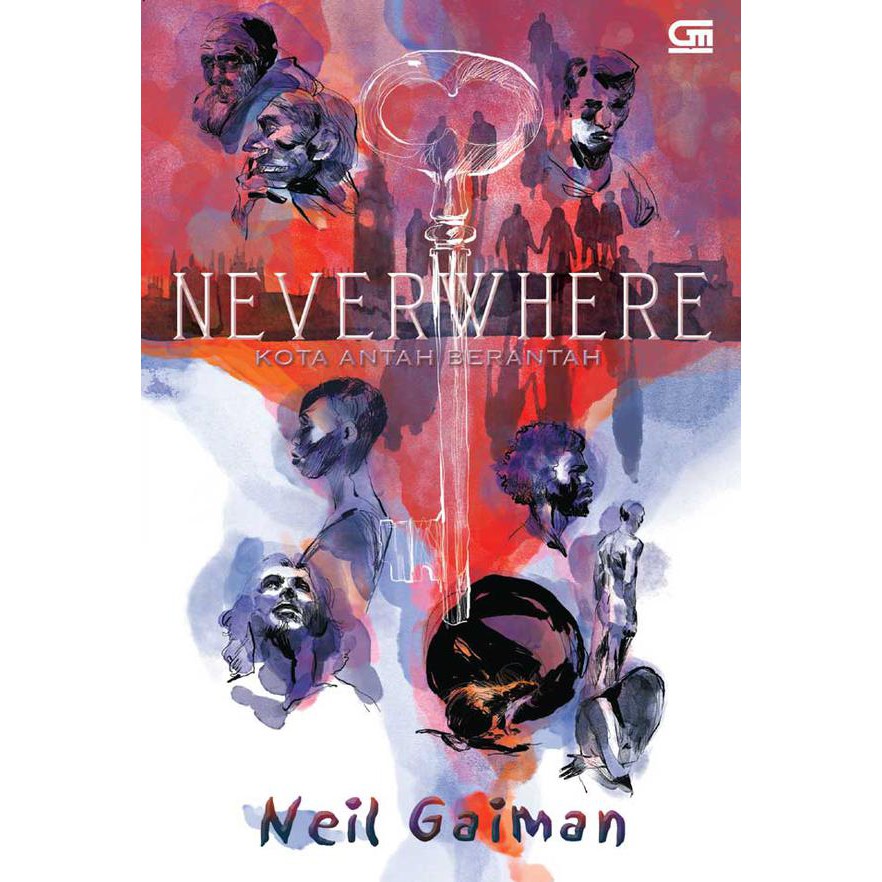 Novel Neverwhere (Kota Antah Berantah) - Cover Baru - ORIGINAL
