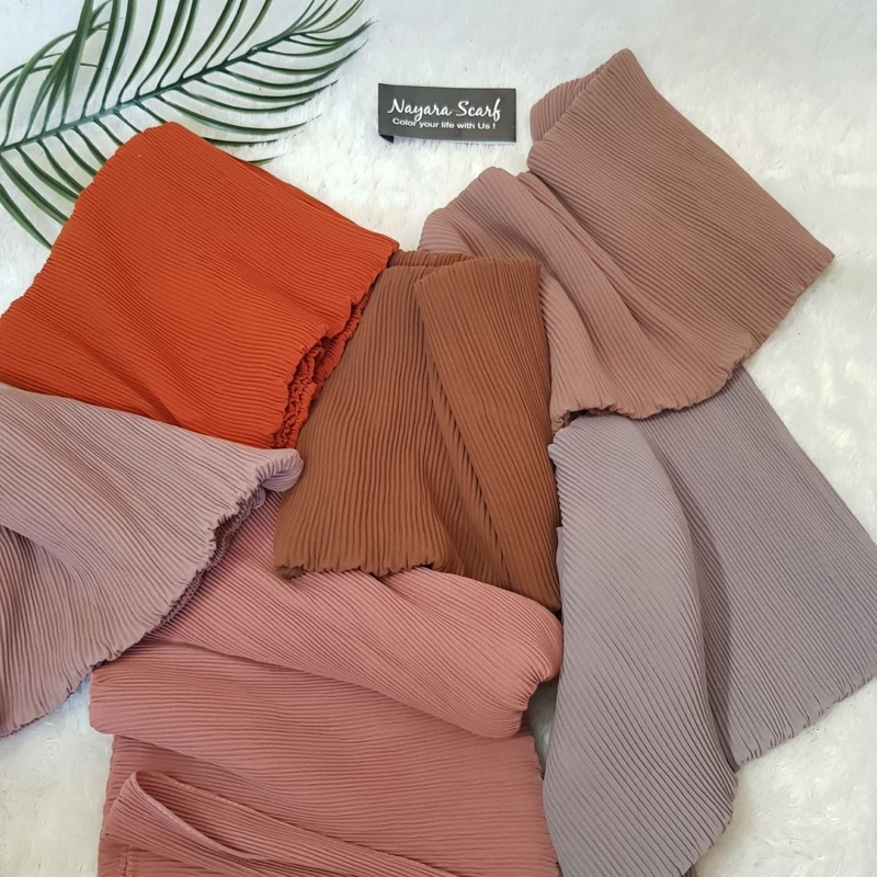 PASHMINA PLISKET LIDI FULL CERUTY BABYDOLL PREMIUM 175cmx75cm