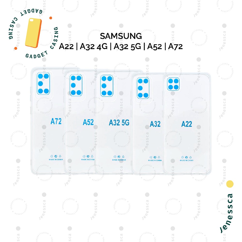 Casing Samsung A03s TPU Transparan Bening Slim Tipis 1.5mm