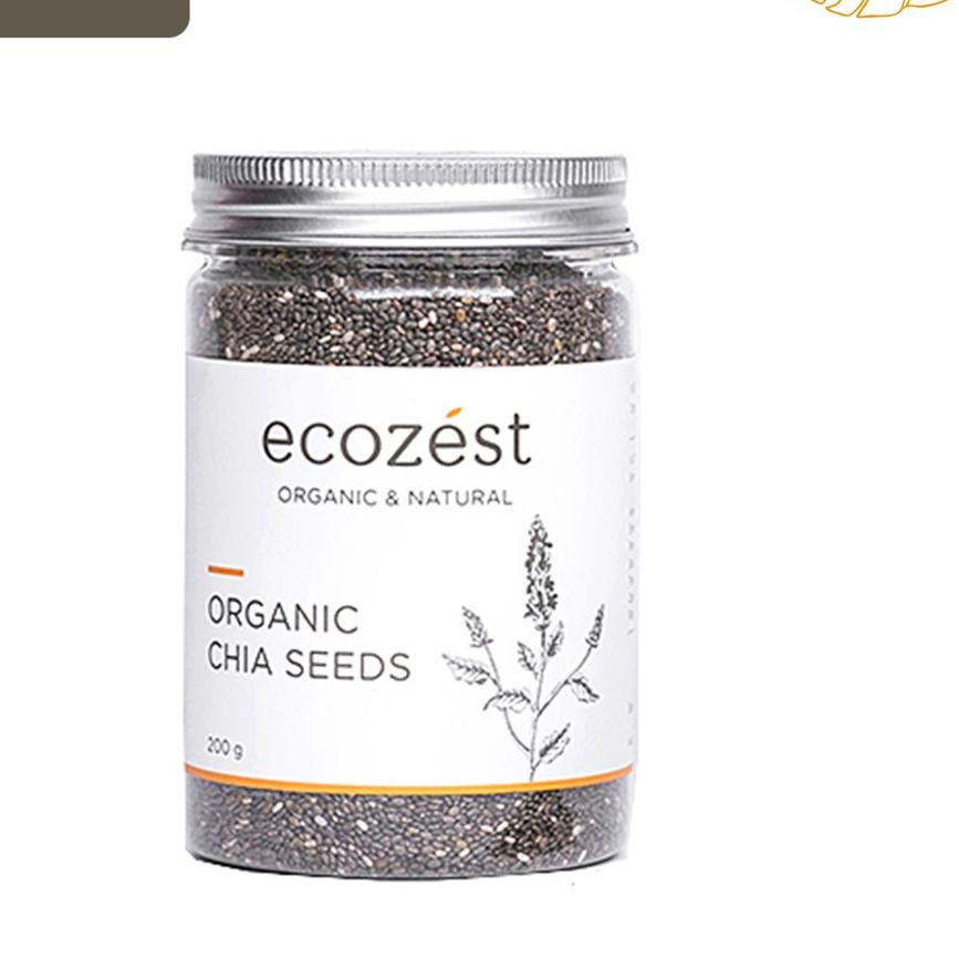 

Star 10.10 Ecozest - Organic Chia Seeds 200g | Biji Chia Organik 