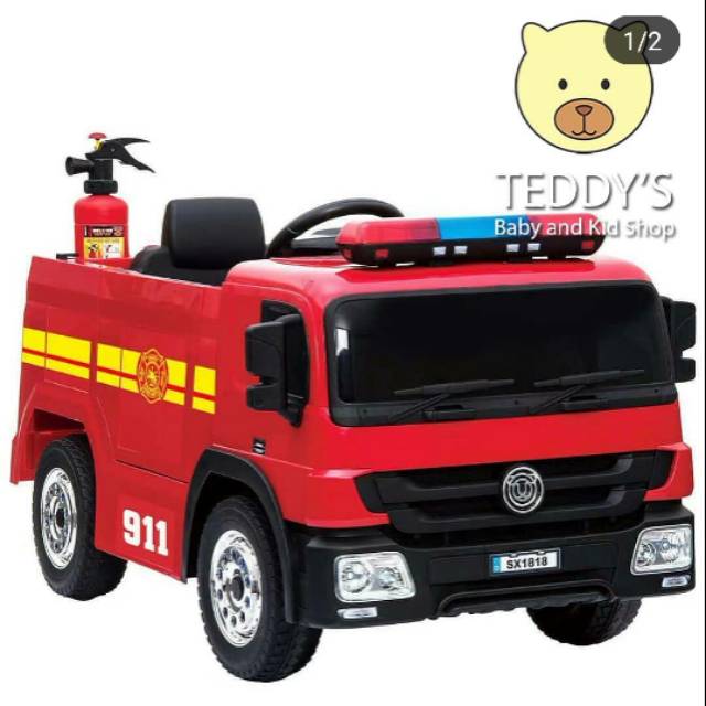 Mobil Aki Pliko PK9528 Pemadam Kebakaran (ongkir belum termasuk)