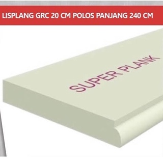 Jual Papan Lisplank Lisplang Grc Asli Model Polos Profil Superplank Tebal Mm Panjang