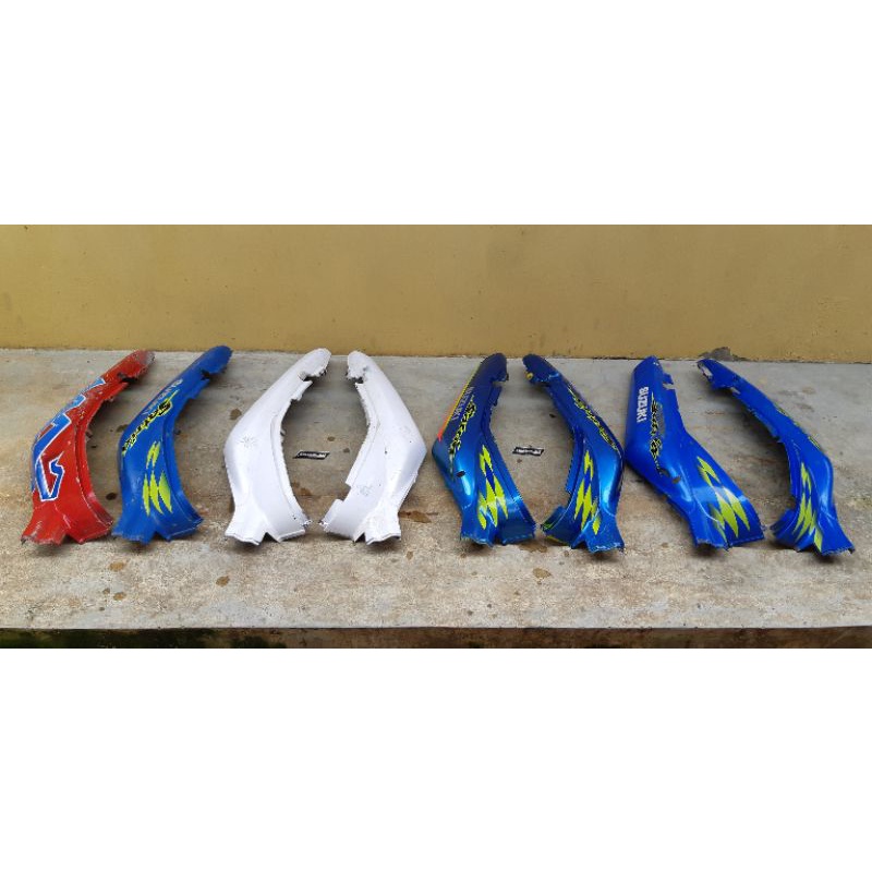 cover body samping body samping kanan kiri suzuki satria lumba satria ru 2 tak original