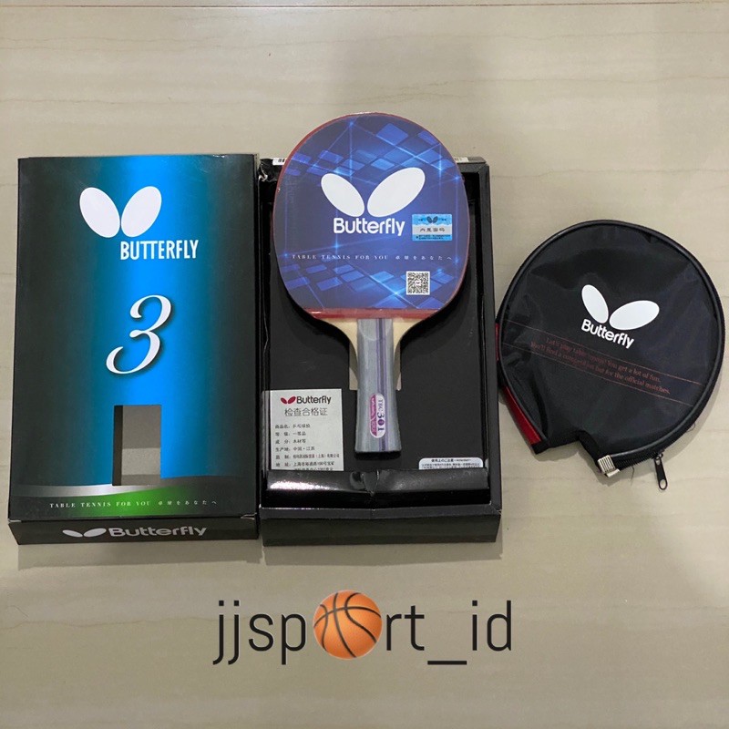 Bet Pingpong Bet Tenis Meja Bat Tenis Meja Bat Pingpong Butterfly TBC 301 ORIGINAL