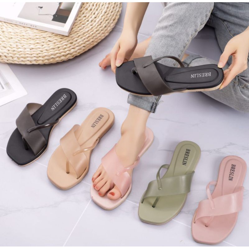 Home-LUNOX Sandal Jepit Fashions Tali BLC L929-7