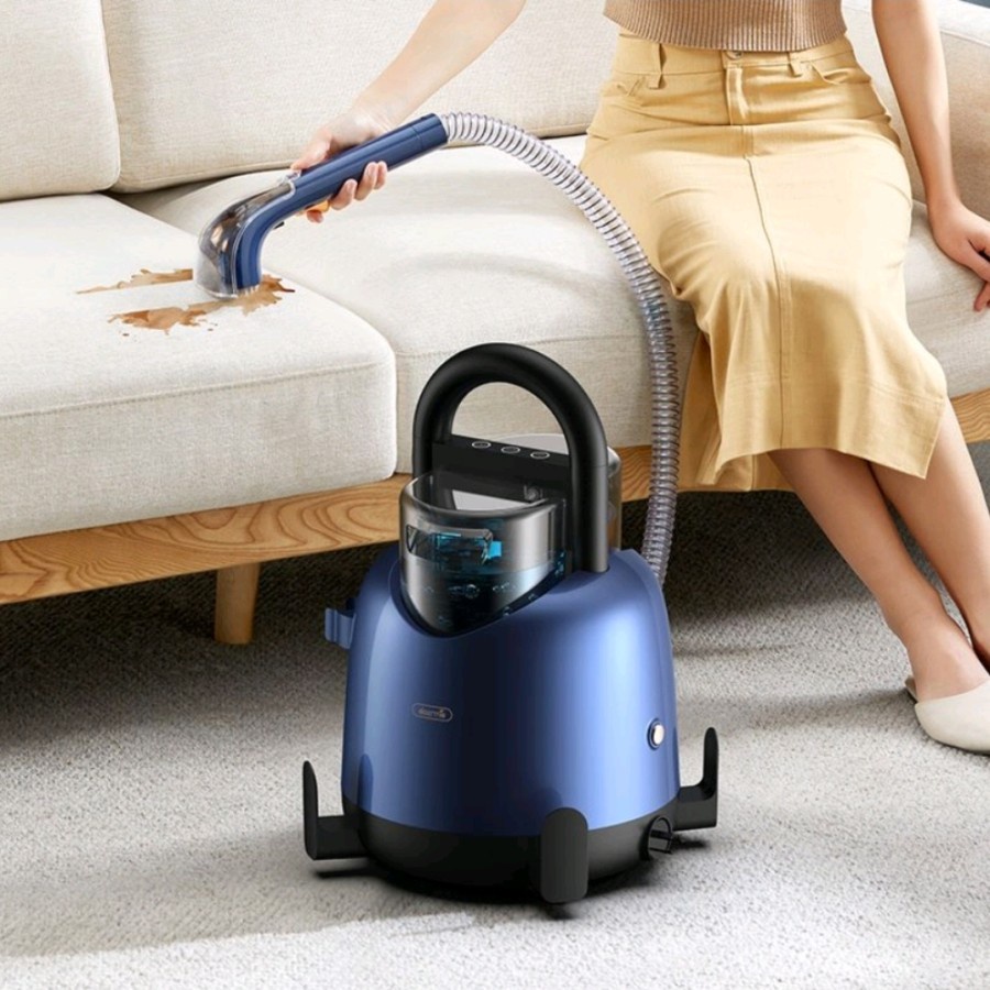 Deerma Wet and Dry Vacuum Cleaner BY200 Vacum Kasur Sofa Karpet Basah