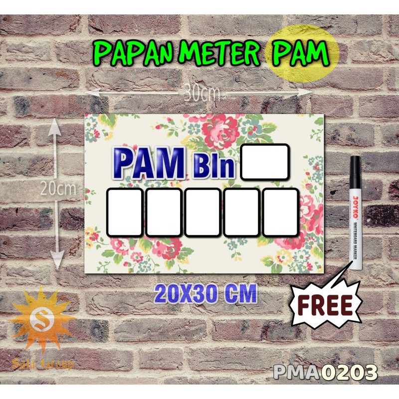 

Safa Papan Meter Listrik PLN PAM motif Unik - Shabby 03