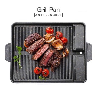grill pan bbq panggangan anti lengket korea | Shopee Indonesia