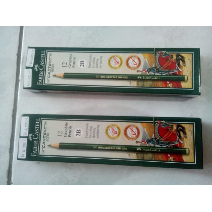 

STOK TERAKHIR pensil 2B Faber Castell