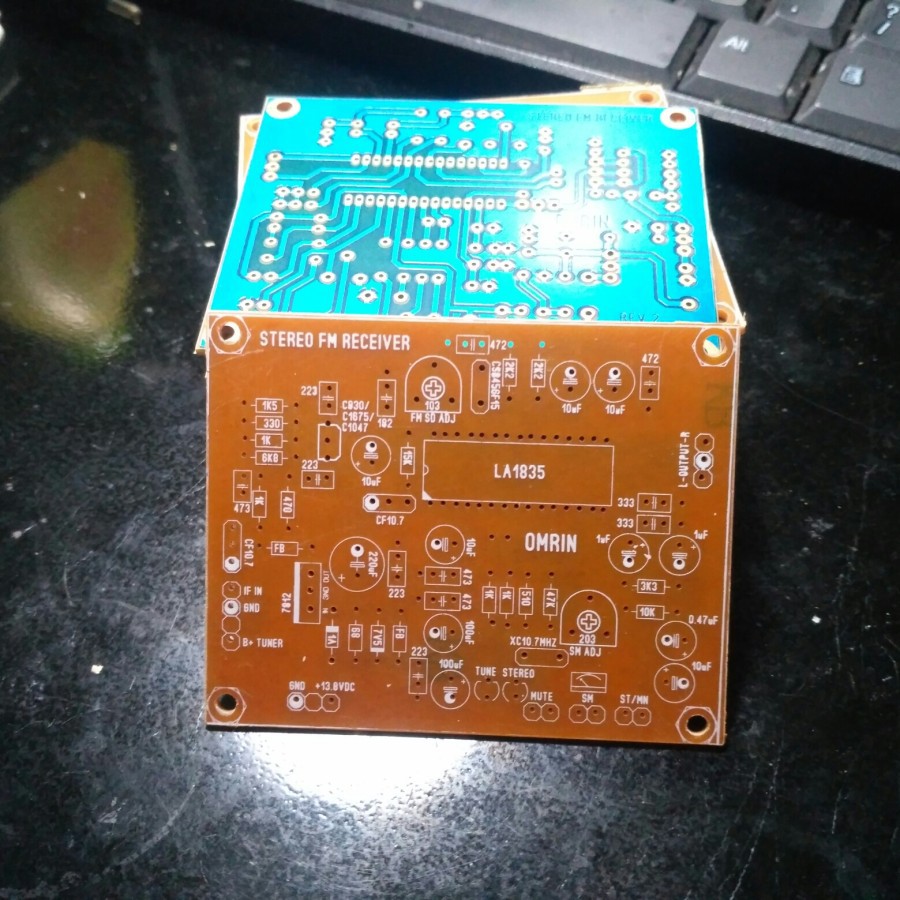PCB Tuner Radio FM STEREO IC IF LA1835