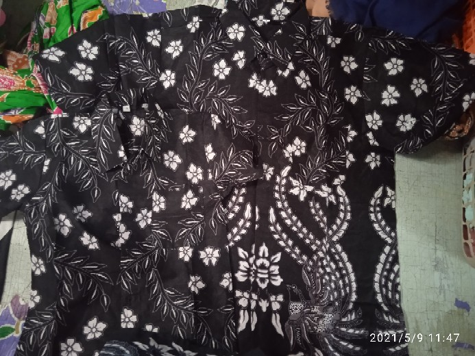 Batik Couple / Batik Couple Keluarga / Gamis Jumbo / Couple Keluarga / Manuk Tarung Abu