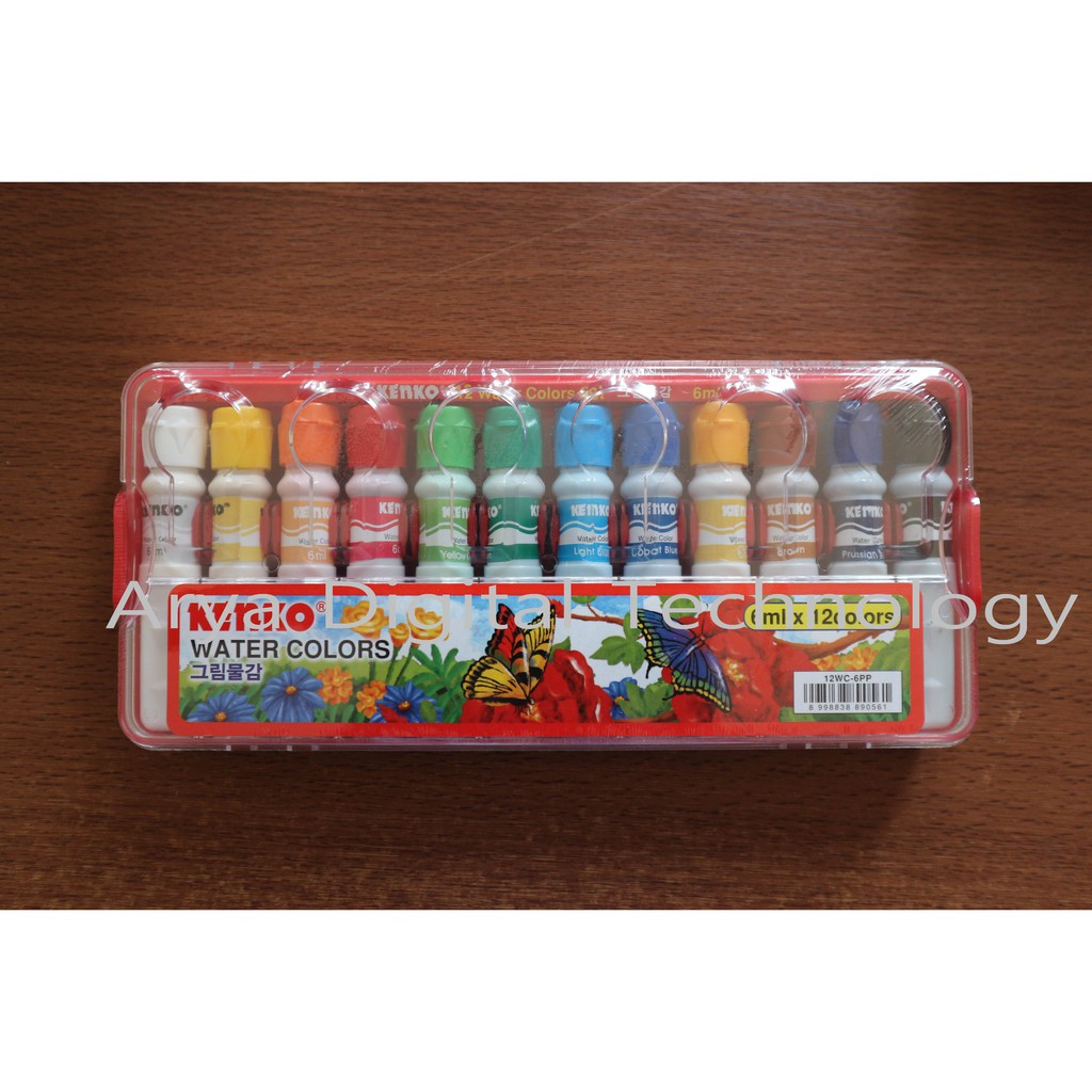 

Cat Air Kenko Water Colors PP Case Box Plastik Murah Bagus Original
