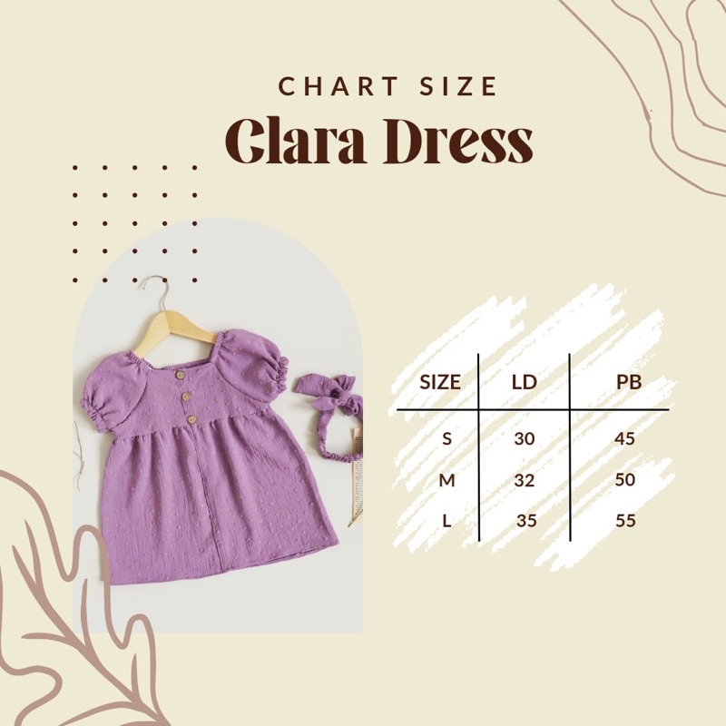 RACHIDKIDS / DRESS ANAK LUCU / DRESS ANAK MURAH / CLARA DRESS