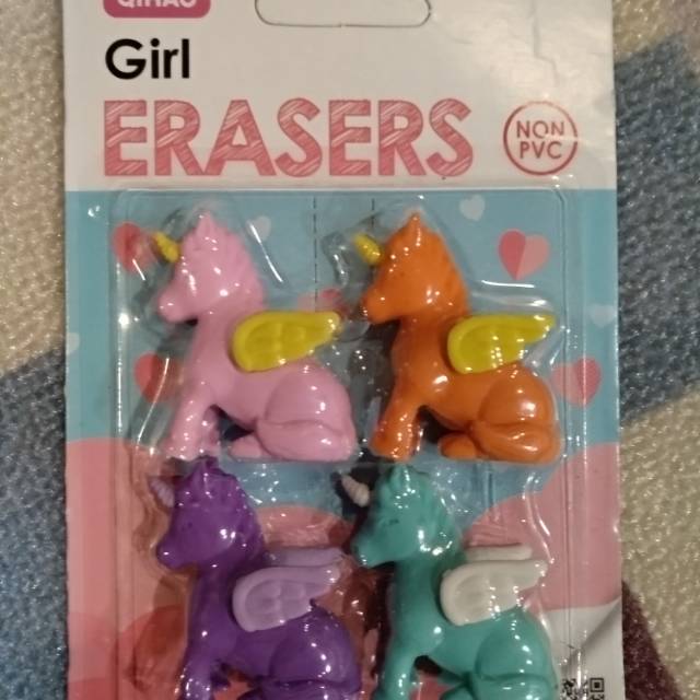 

Eraser / penghapus pensil unik berbagai macam bentuk yg lucu cantik menarik 1
