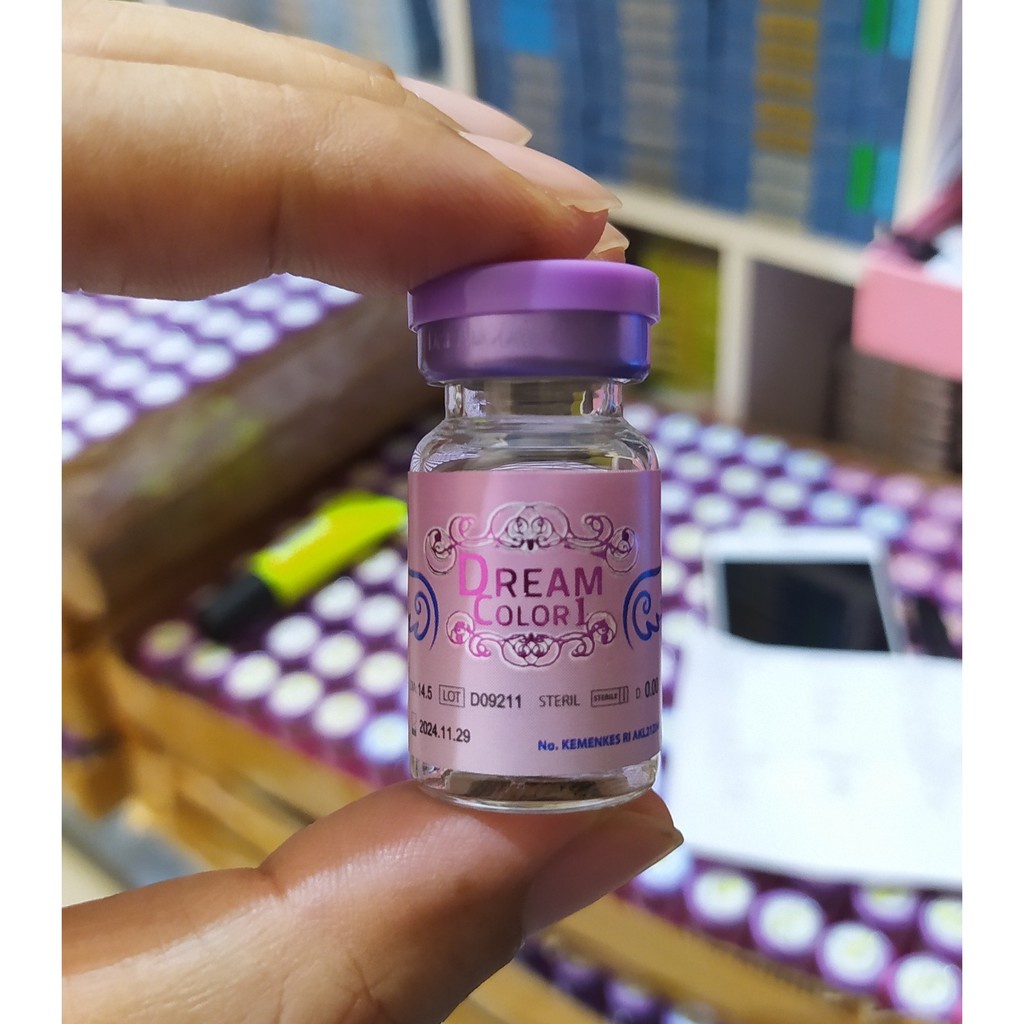 Teresa Brown Per Botol Isi 1 softlens Dreamcolor1