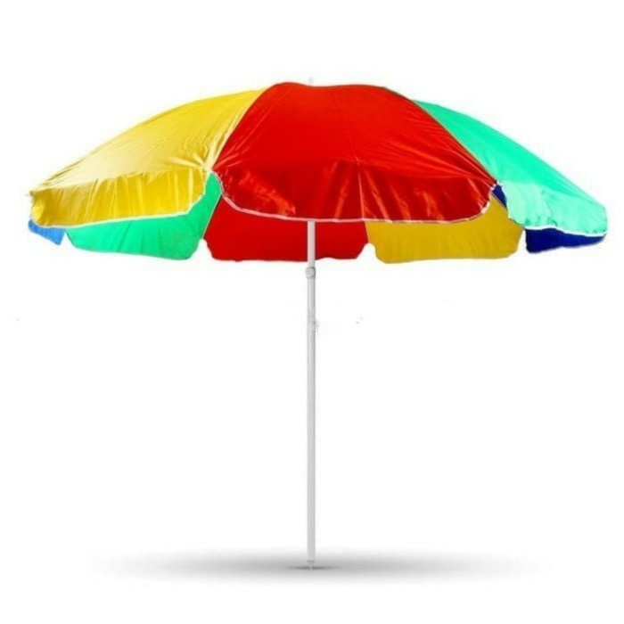 Payung Pantai Tenda PKL Taman 220cm Pelangi