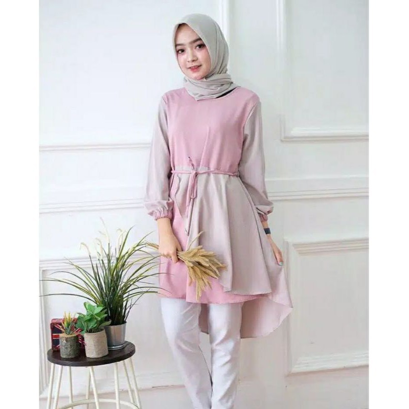 Dahlia Tunik Muslim | Baju Wanita Muslim