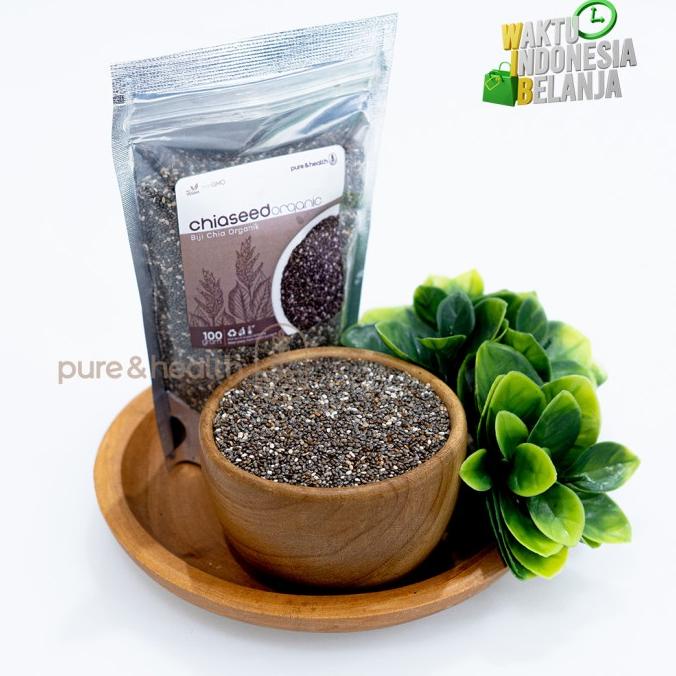 

Biji Chia Seed 500G Organik Black Chiaseed Original Natural Super Food