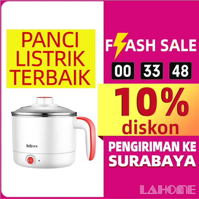 【SURABAYA】LAHOME 1.2L Electric Pot Electric Suki Pot Multi Cooker Electric Cooker Hotpot Ketel Panci