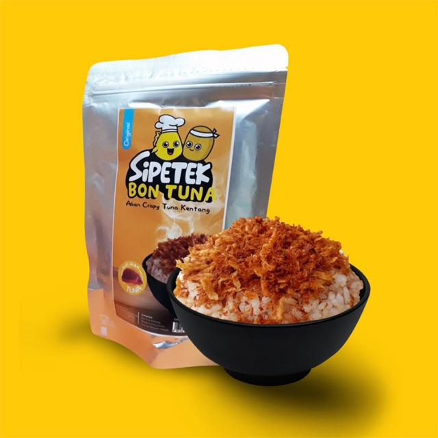 

SiPetek BonTuna Abon crispy dari tuna dan kentang