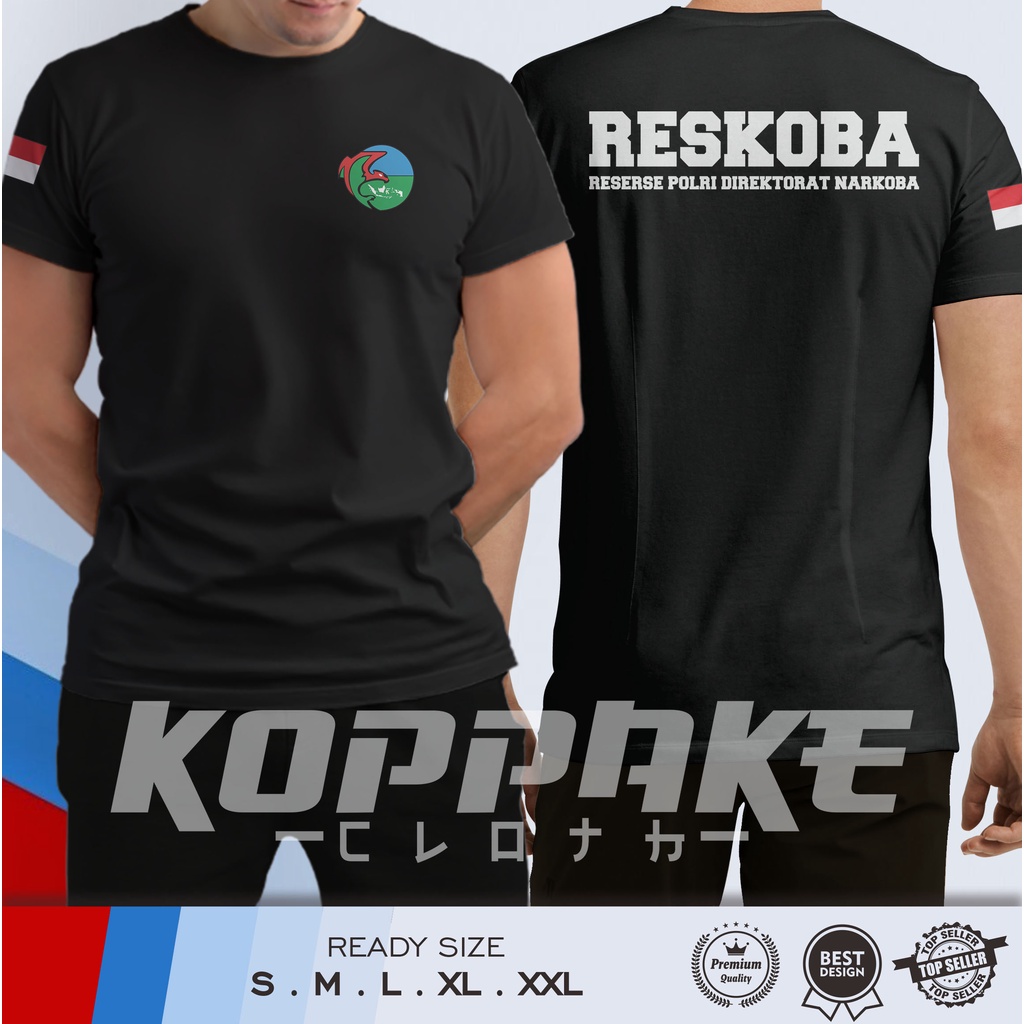 Kaos SATRES NARKOBA RESKOBA Baju Distro