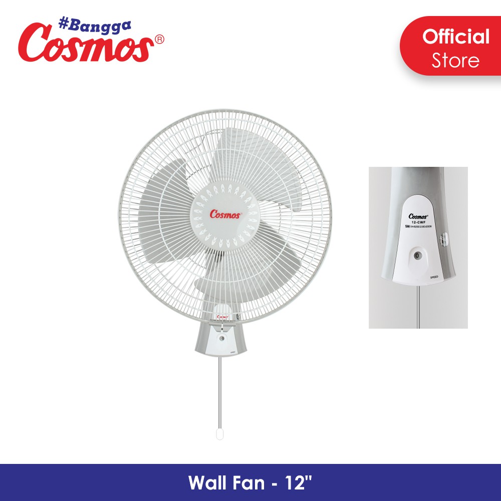  Cosmos 12 CWF Kipas Angin Dinding 12 inch Shopee 