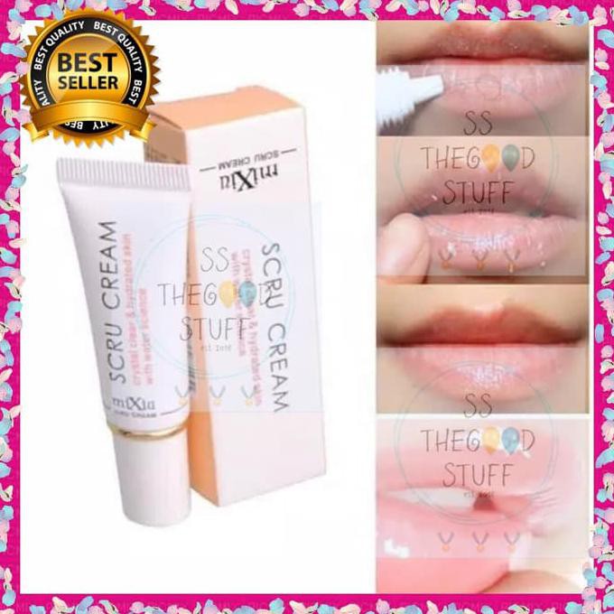 Ready Stok Mixiu Lip Moisturizing Scru Cream / Lip Scrub Best Seller