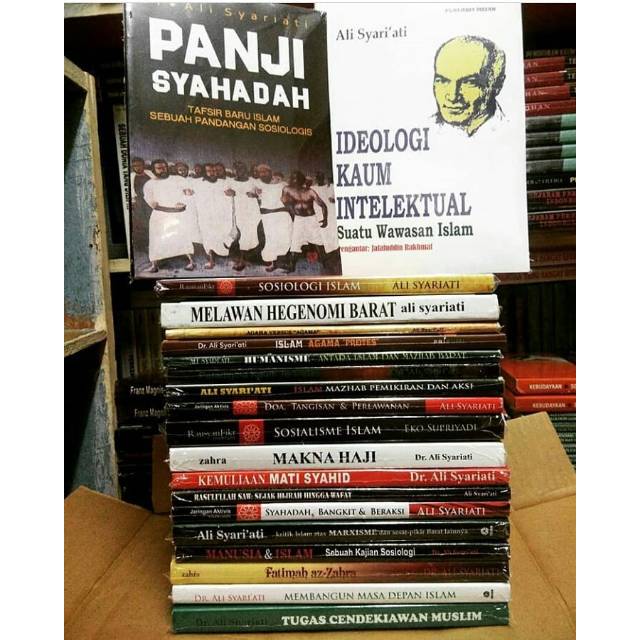 Paket 20 buku pemikiran Ali syariati