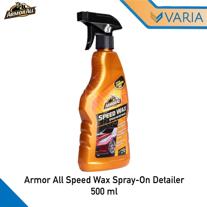 Armor All Speed Wax Spray-On Detailer 500 ml Pengkilap Body Mobil