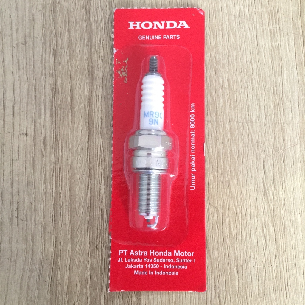 Busi BEAT eSP CB150R CBR150R SCOOPY GENIO SUPRA GTR MR9C-9N NGK ORI AHM 31919K25601