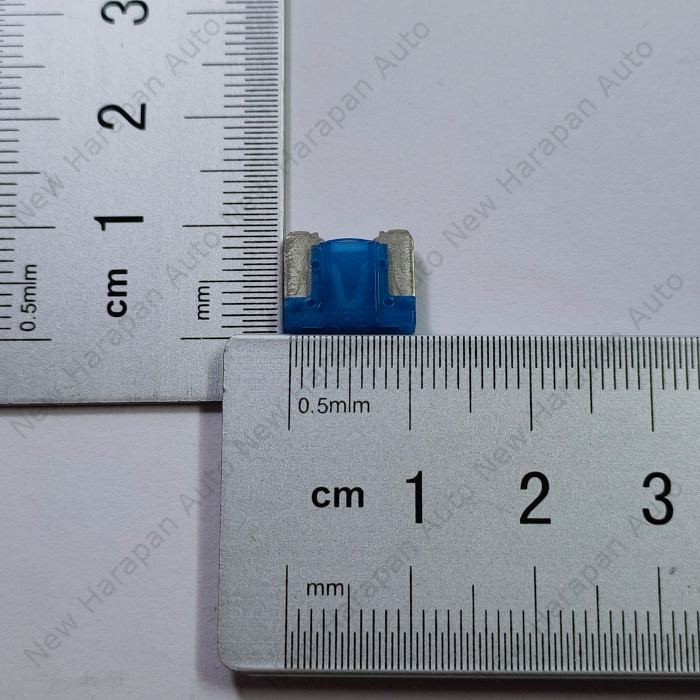 Sekring Mikro 15A PEC Pacific Biru Blue Sekering Tancap Tusuk Fuse Mobil Innova-Vios-Altis-Camry