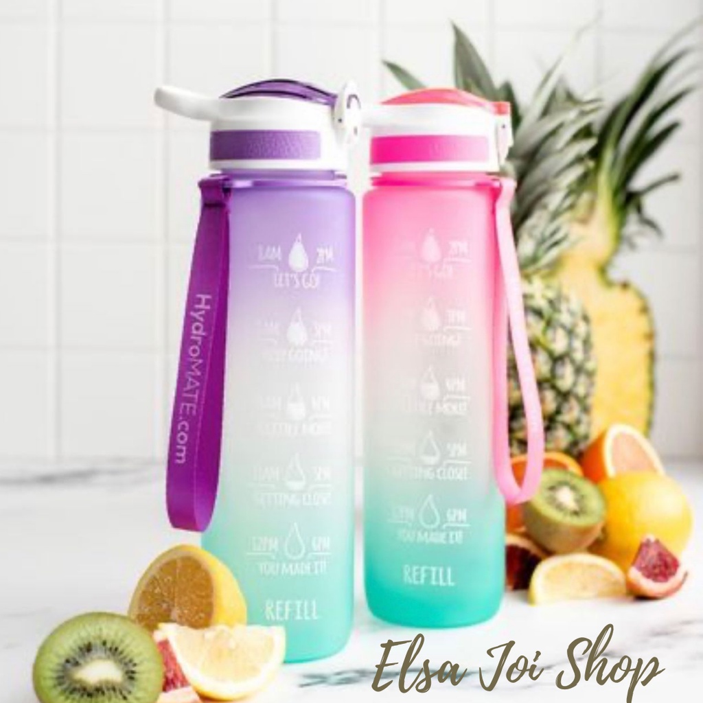 Hydro Mate Water Bottle With Straw 1L - SERIES