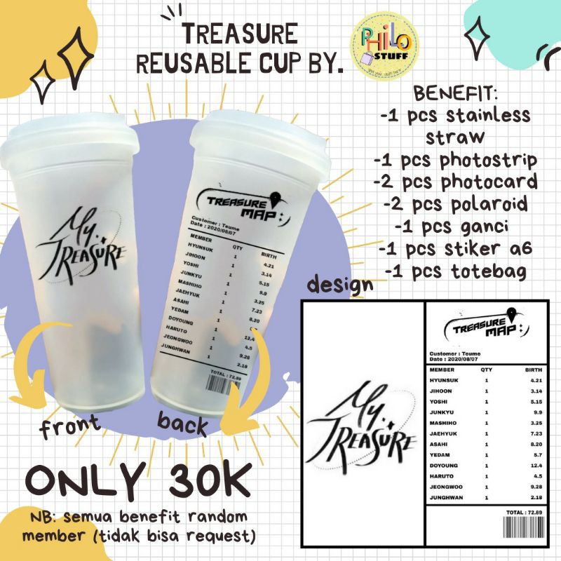 Reusable Cup Treasure