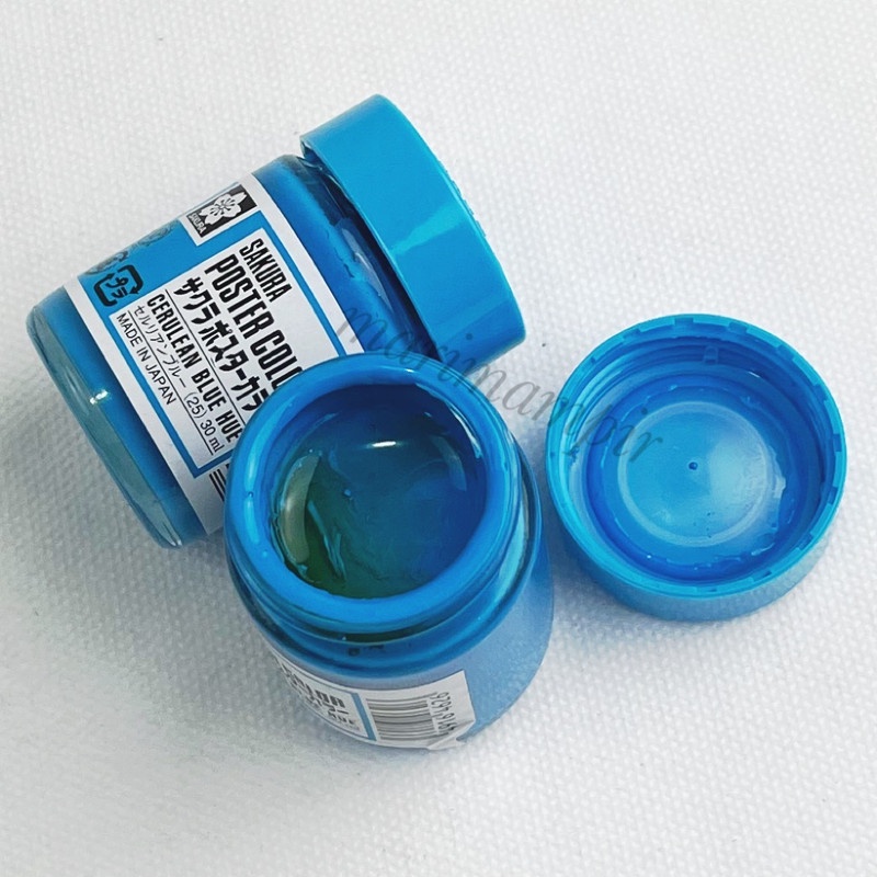 

CAT POSTER COLOR SAKURA 30 ML CERULEAN BLUE HUE