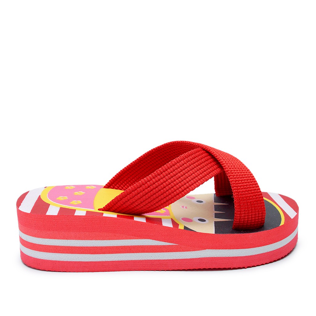 DNOIR Sandal Anak Perempuan SELOP2530 MERAH