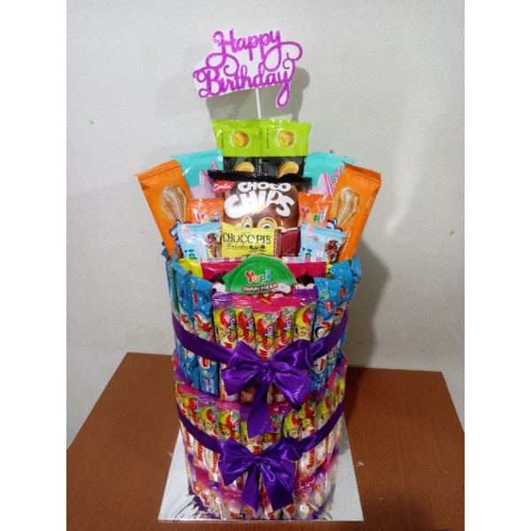 

Snack tower ready kado ultah marshmellow