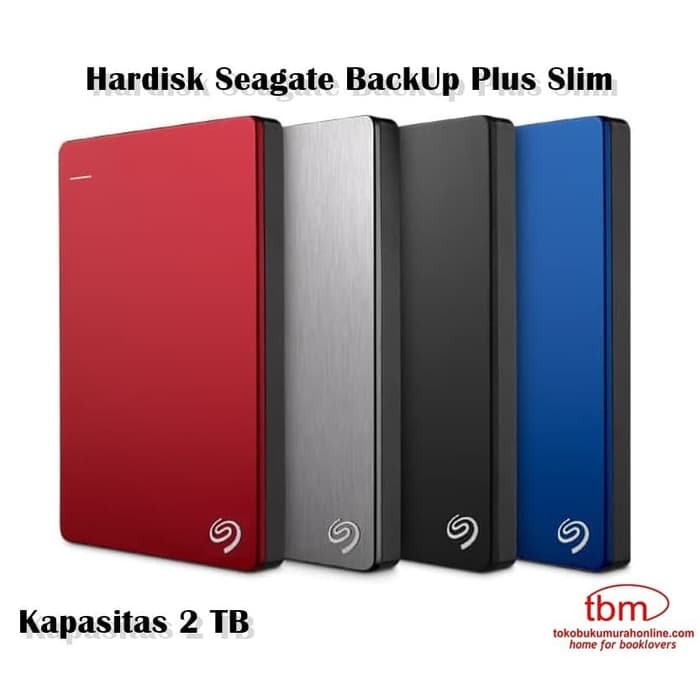 Hardisk External Seagate BackUp Plus Slim 2 TB / HDD Seagate