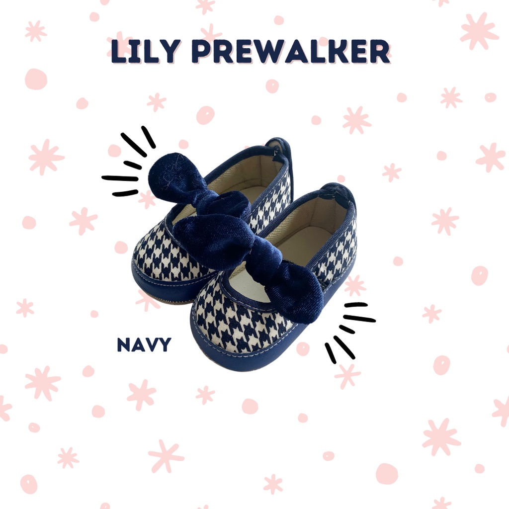 sepatu bayi anak perempuan cewek 12 bulan 1 tahun 0 6 LILLY prewalker