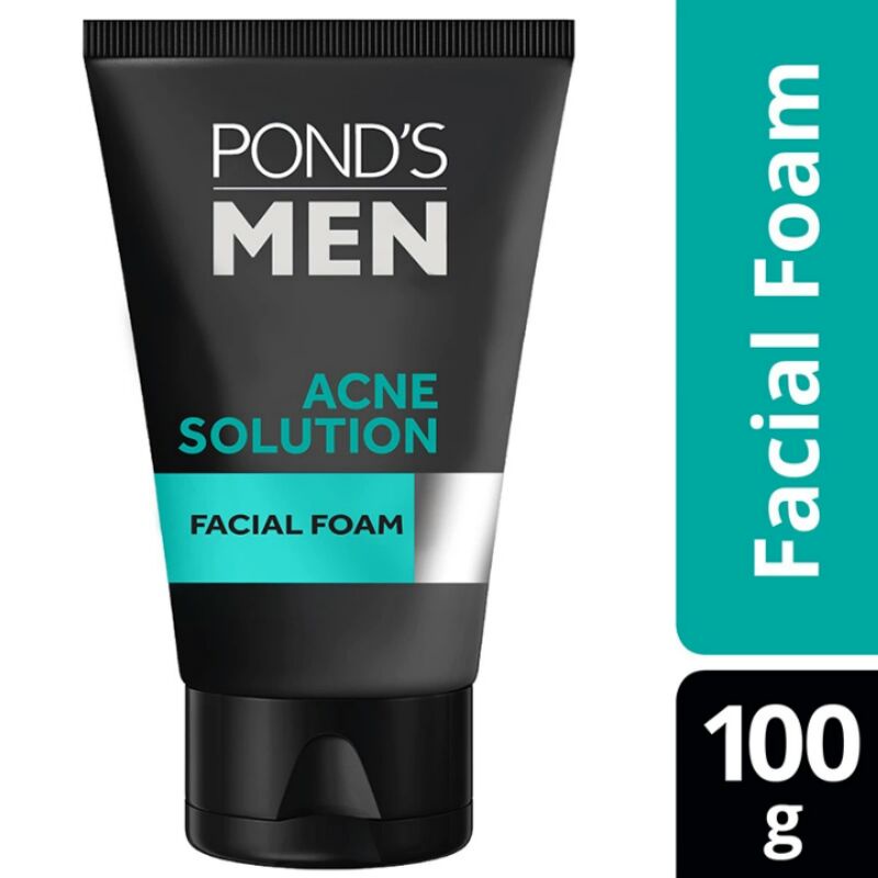 POND'S Men Acne Solution Facial Foam Anti Bakteri 100g