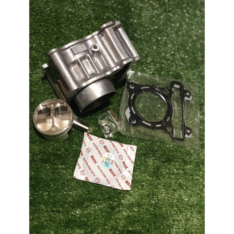 Blok set blok kitBlok cylinder blok bore up jupiter mx/vixion old 62mm ring riken not moto1,kawahara