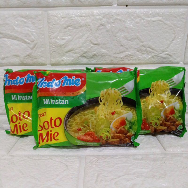 

Indomie rasa soto mie/indomie/mi instan 70gr