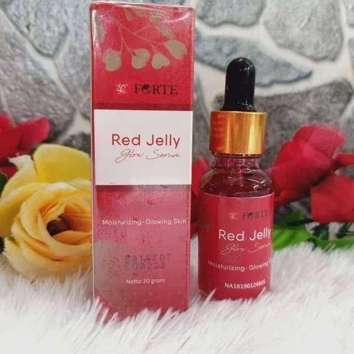 RED JELLY GLOW SERUM GLOWING BY SYB FORTE ORIGINAL BPOM