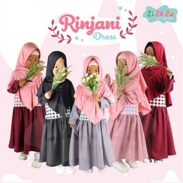 Gamis anak Rinjani Dress by Zizazu