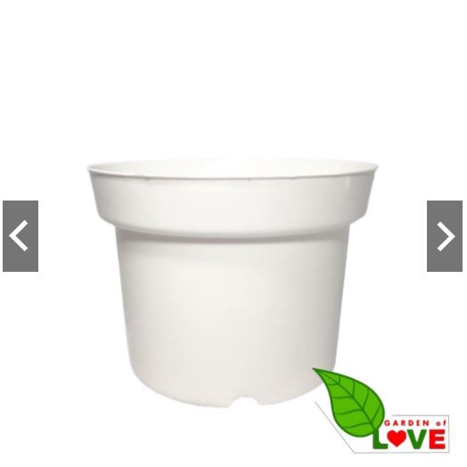 LUSINAN Pot 17 Putih Isi 12 Kopeng 17 TERMURAH GROSIR Pot Lusinan Hitam Murah Termurah 12 20 25 30cm